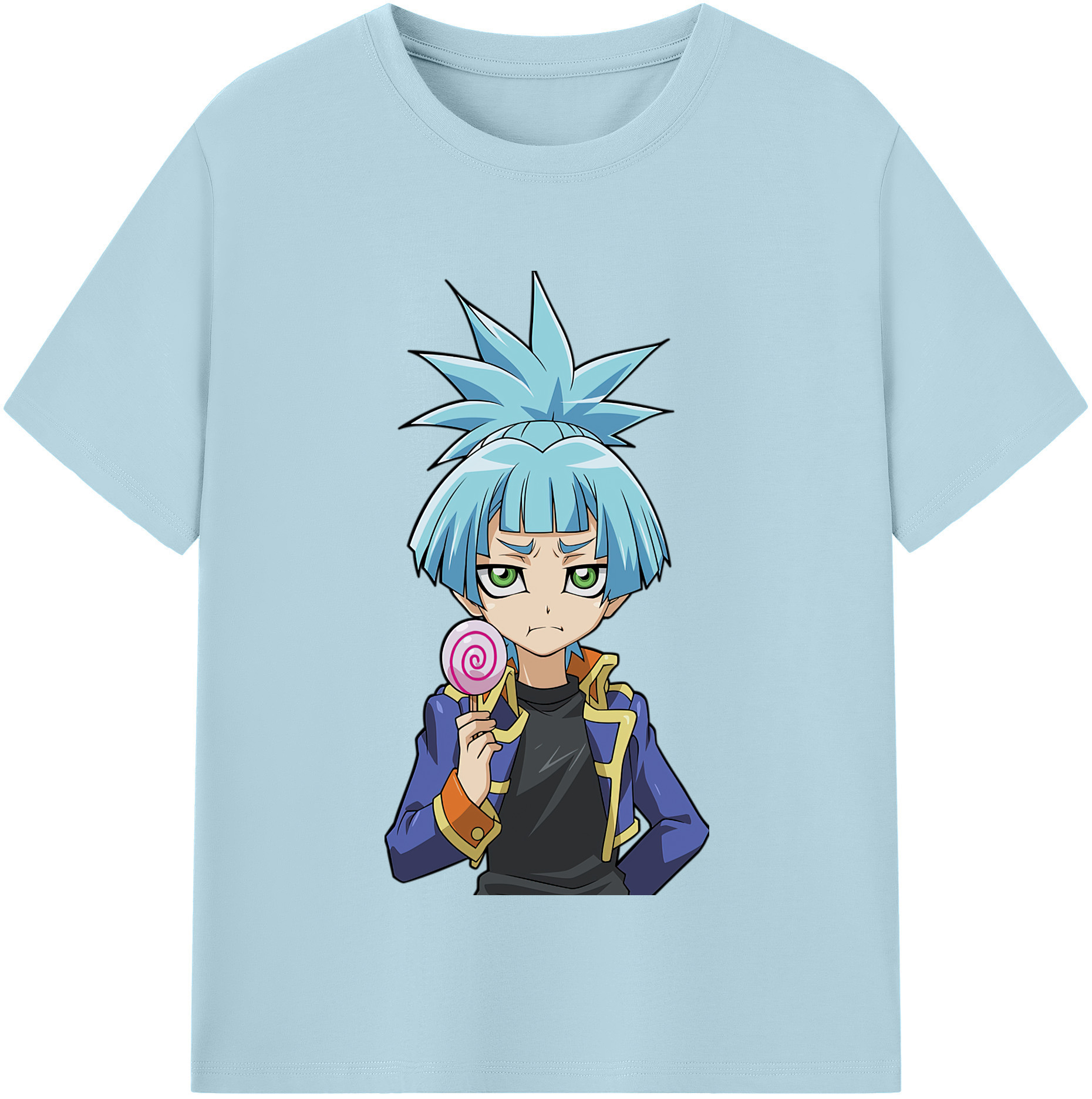 （画像用） 遊☆戯☆王 Yu-Gi-Oh! 綿100％半袖Tシャツ（フロントプリント）
